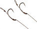 Przypon karpiowy Flagman Curved Shank Ready Rig 4 15cm 25kg Brown