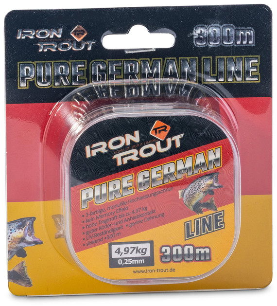 Żyłka monofilamentowa Iron Trout Pure German Line