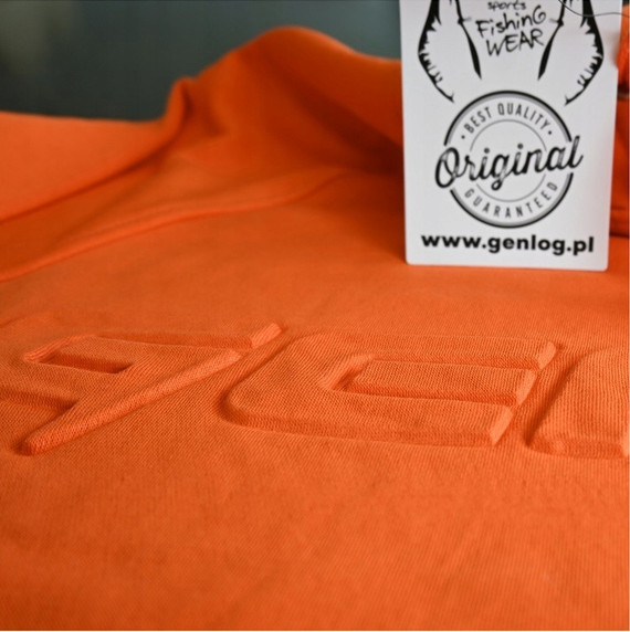 Bluza Genlog Hoodie Orange