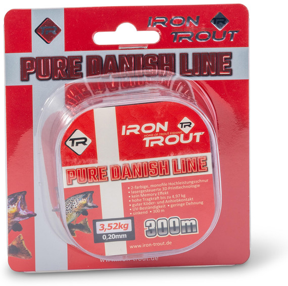 Żyłka monofilamentowa Iron Trout Pure Danish Line