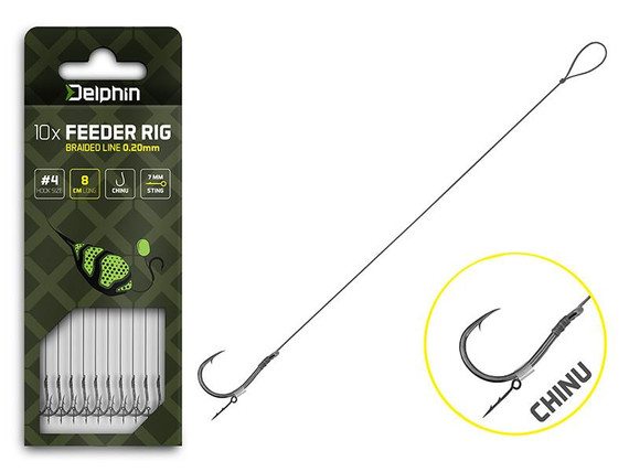 Przypon Feederowy Delphin Braided Sting Chinu