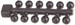 Koraliki stożkowe Anaconda Tapered Bore Beads