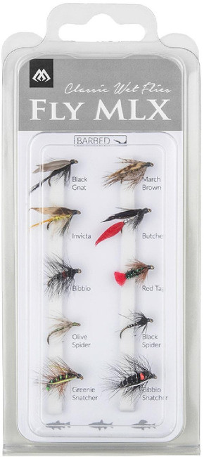 Zestaw sztucznych much Mikado Wet Flies