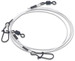 Przypon Iron Claw Fluorocarbon Spin Leader